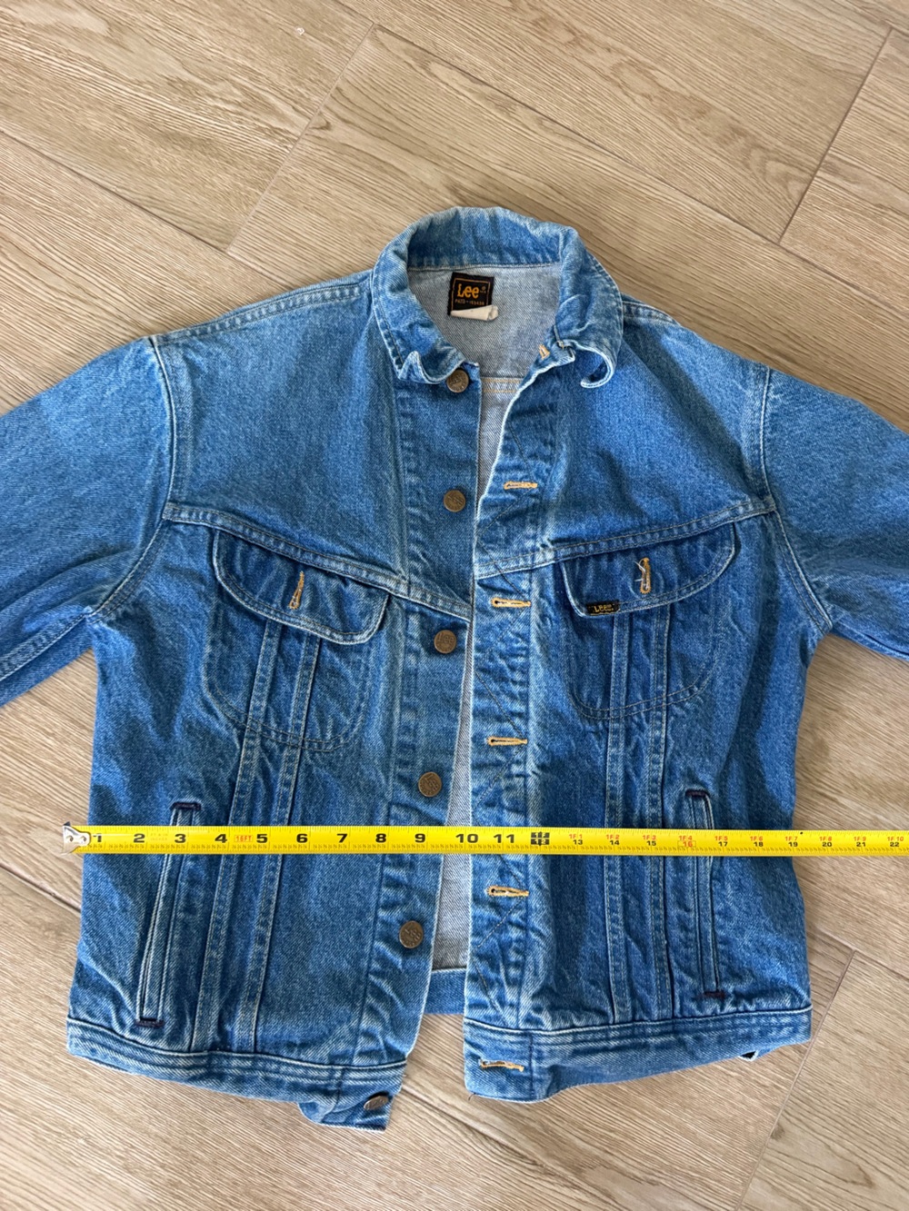 Women’s Lee Classic Blue Denim Jacket - Picture 3 of 5